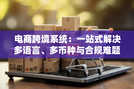 电商跨境系统:一站式解决多语言、多币种与合规难题,让全球生意更简单