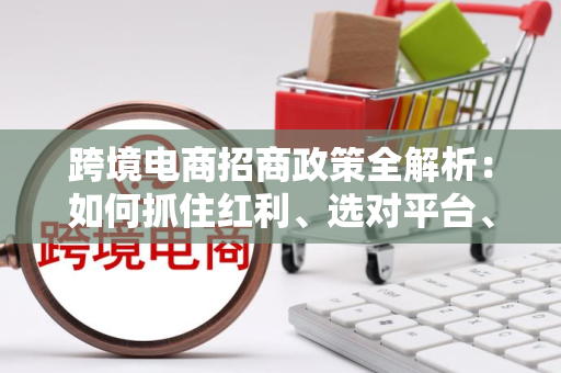 跨境电商招商政策全解析：如何抓住红利、选对平台、高效落地？