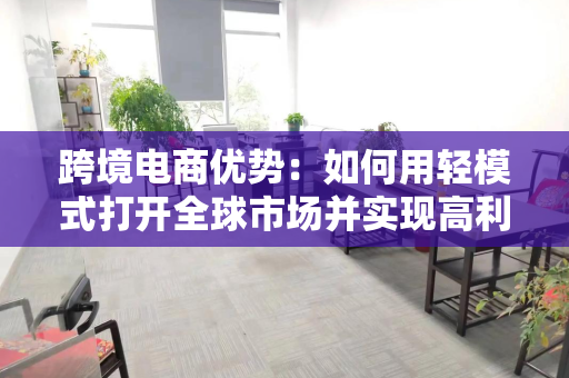 跨境电商优势：如何用轻模式打开全球市场并实现高利润增长