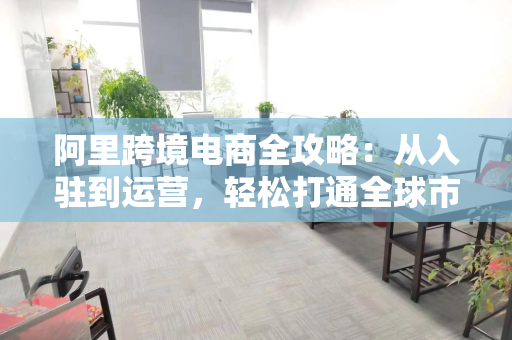 阿里跨境电商全攻略：从入驻到运营，轻松打通全球市场