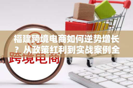 福建跨境电商如何逆势增长？从政策红利到实战案例全解析