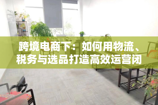跨境电商下:如何用物流、税务与选品打造高效运营闭环?