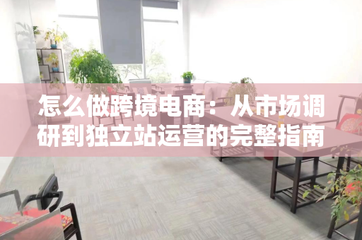 怎么做跨境电商：从市场调研到独立站运营的完整指南