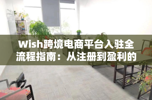 Wish跨境电商平台入驻全流程指南：从注册到盈利的完整攻略
